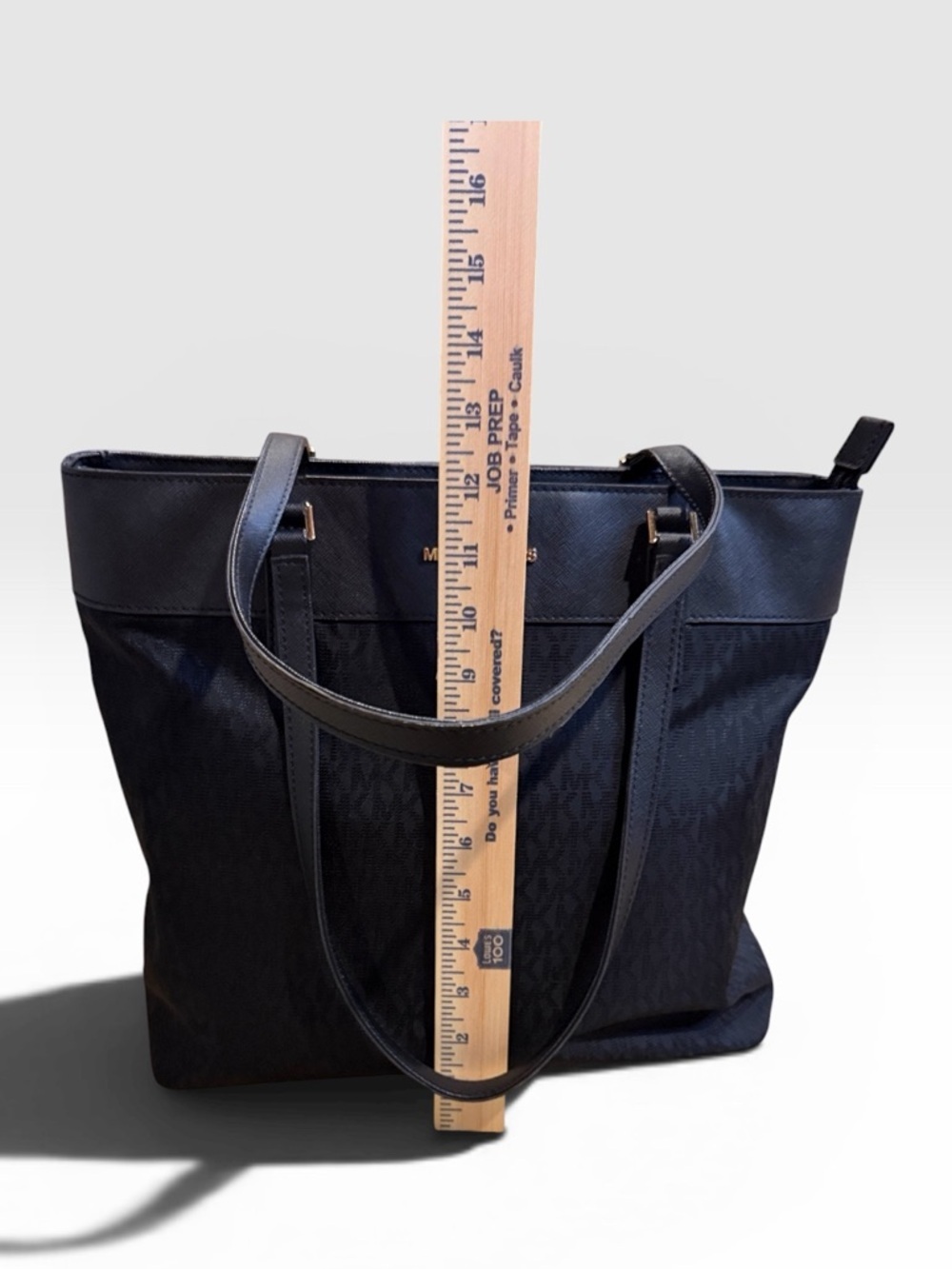 Michael Kors Black Morgan Large Top Full Zip Tote - Picture 14 of 16